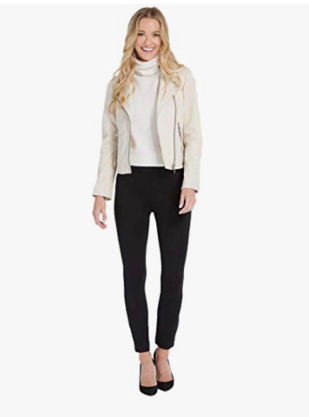 SPANX The Perfect Black Pant Ankle Backseam Skinny Pants Size Medium